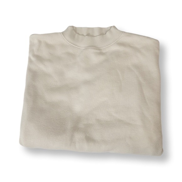 Aloha Island Other - ALO YOGA Renown Crew Neck Pullover Bone - Small sweater sweatshirt cream